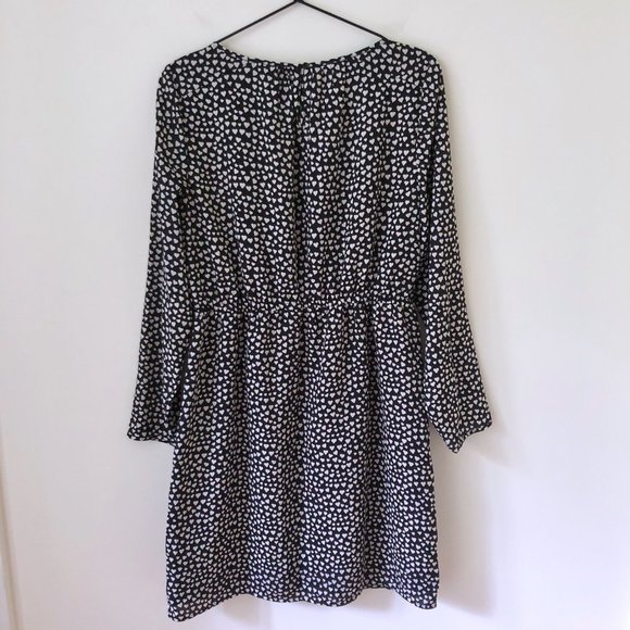 NWT J.Crew Factory Printed tulip hem dress - Picture 6 of 6